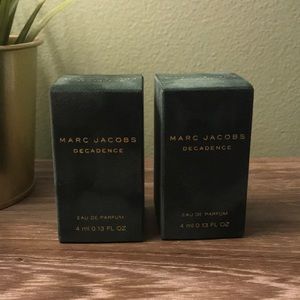 RESERVED - Set of 2 Marc Jacobs Decadence Minis